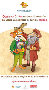 Geronimo Stilton omaggia il genio di Leonardo da Vinci