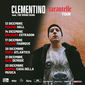 Clementino torna live con il suo album "Tarantelle"