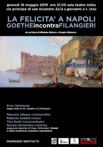 Sala Ichòs dedica una serata a Goethe e a Filangieri
