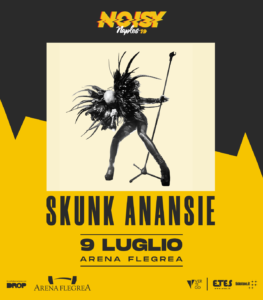 Gli Skunk Anansie per uno strepitoso concerto al Noisy Naples Fest