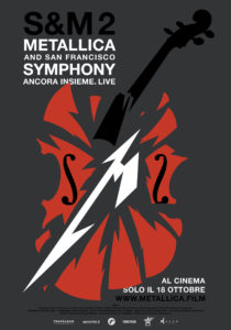 Nelle sale italiane il film evento dedicato al live "Metallica & San Francisco Symphony"