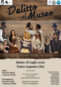 "Delitto al Museo", a Salerno una serata dedicata al giallo