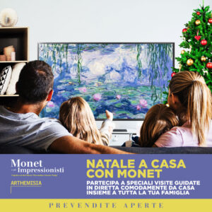 "Natale a casa con Monet" per regalarsi e regalare l'arte impressionista