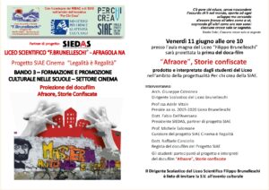 Bandi SIAE, il Liceo "Brunelleschi" di Afragola presenta il suo evento conclusivo