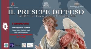 Con il "Concerto dell'Epifania" cala il sipario sugli eventi natalizi del Presepe Diffuso