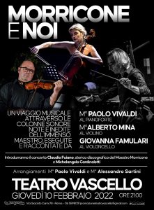 "Noi e Morricone", al Teatro Vascello un omaggio all'indimenticabile Maestro