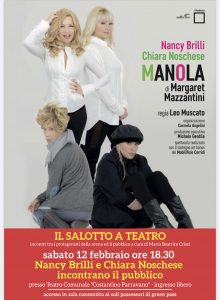 "Il Salotto a Teatro", Nancy Brilli e Chiara Noschese incontrano il pubblico di Caserta