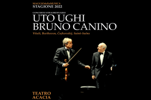 Uto Ughi e Bruno Canino in concerto al Teatro Acacia di Napoli