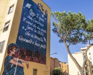 "Millennials A®t Work", a Roma la street art ridisegna la toponomastica al femminile