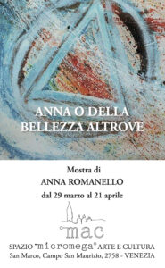 "Anna o della bellezza altrove", a Venezia installazioni e opere pittoriche di Romaniello