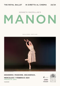 "Manon", il celebre balletto di Kenneth MacMillan approda al cinema
