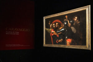 “La presa di Cristo”, il capolavoro di Caravaggio in mostra nella sede della Fondazione Banco di Napoli