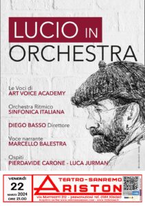 “Lucio In Orchestra”, l’anima e le canzoni di Dalla ritornano dopo dodici anni al Teatro Ariston