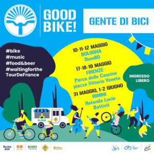 "Good Bike! Gente di Bici", l'evento itinerante per celebrare il Tour de France e la sua prima volta in Italia