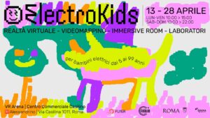 "ElectroKids", il primo festival di arte digitale e videomapping dedicato ai bambini e alle famiglie